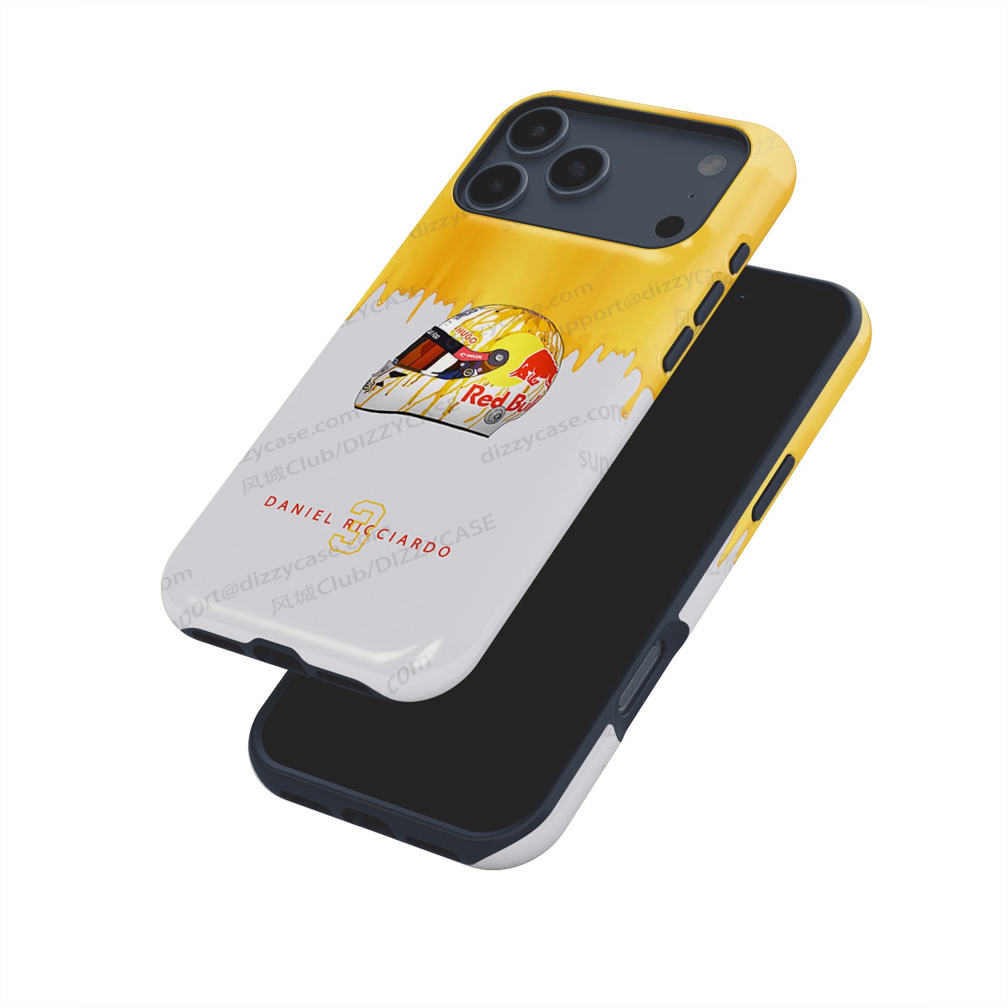 Daniel Ricciardo 2024 Canadian Grand Prix Helmet iPhone Case – Maple Dan Edition | DIZZY CASE
