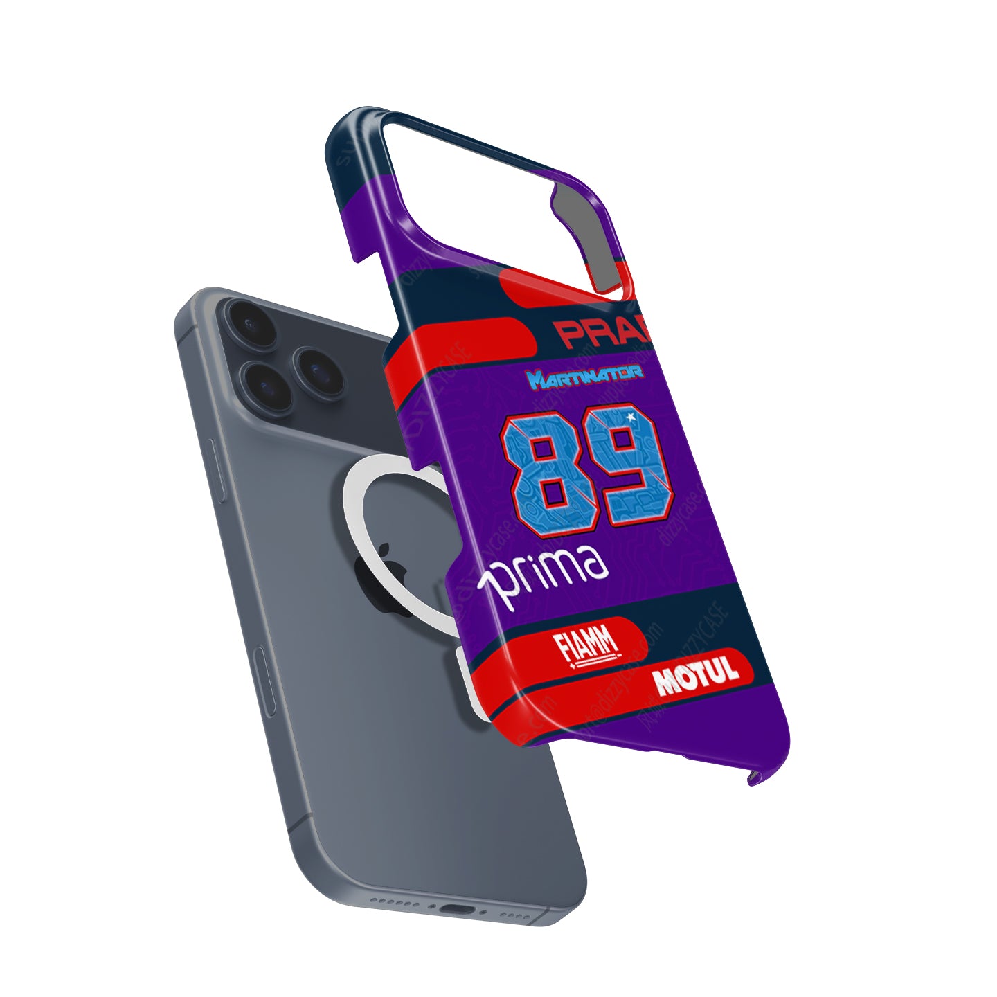 Ducati MotoGP 2024 Jorge Martin 89 Livery Phone Case by DIZZY