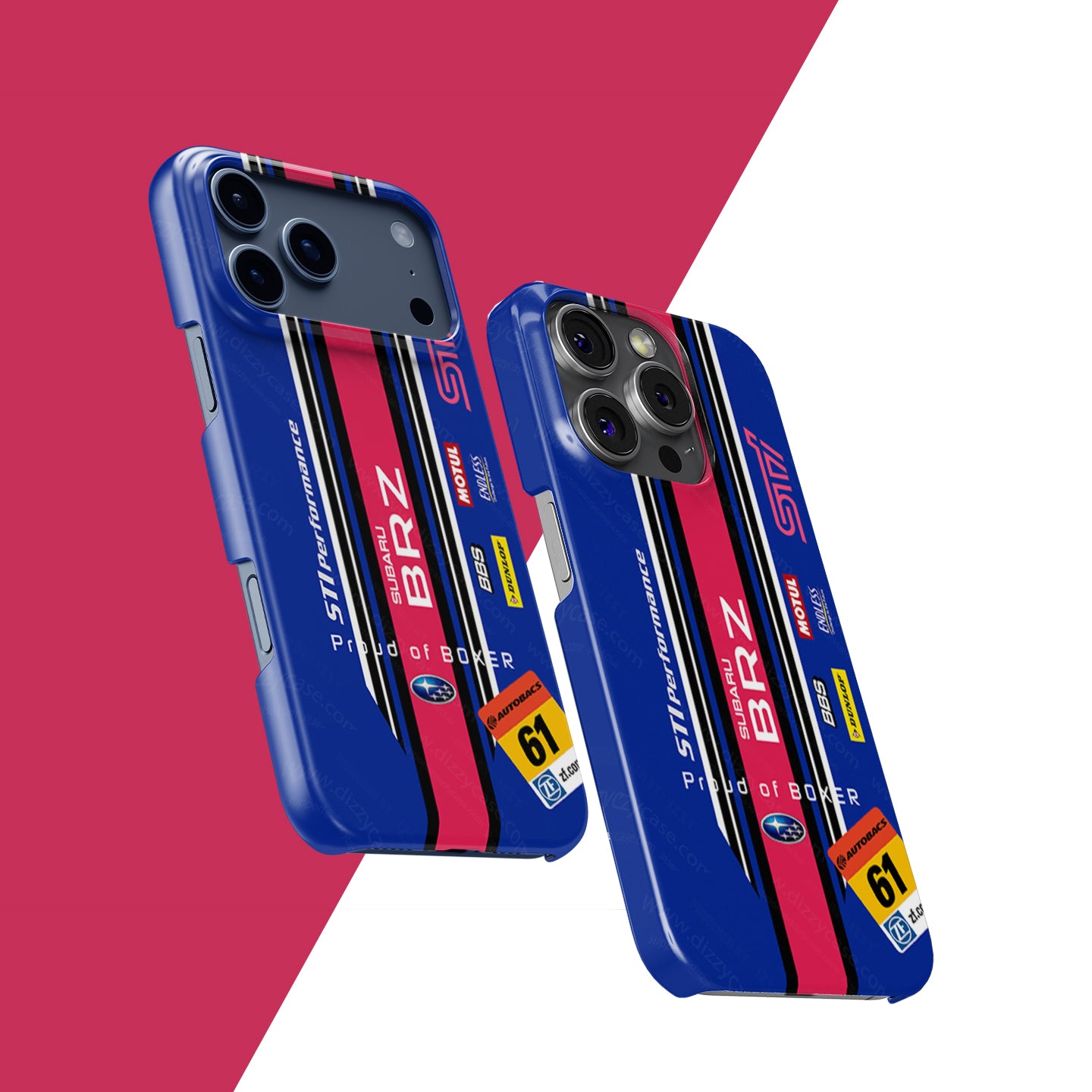 SUPER GT Subaru BRZ GT300 Livery Phone Case: Bold Racing Style & Protection
