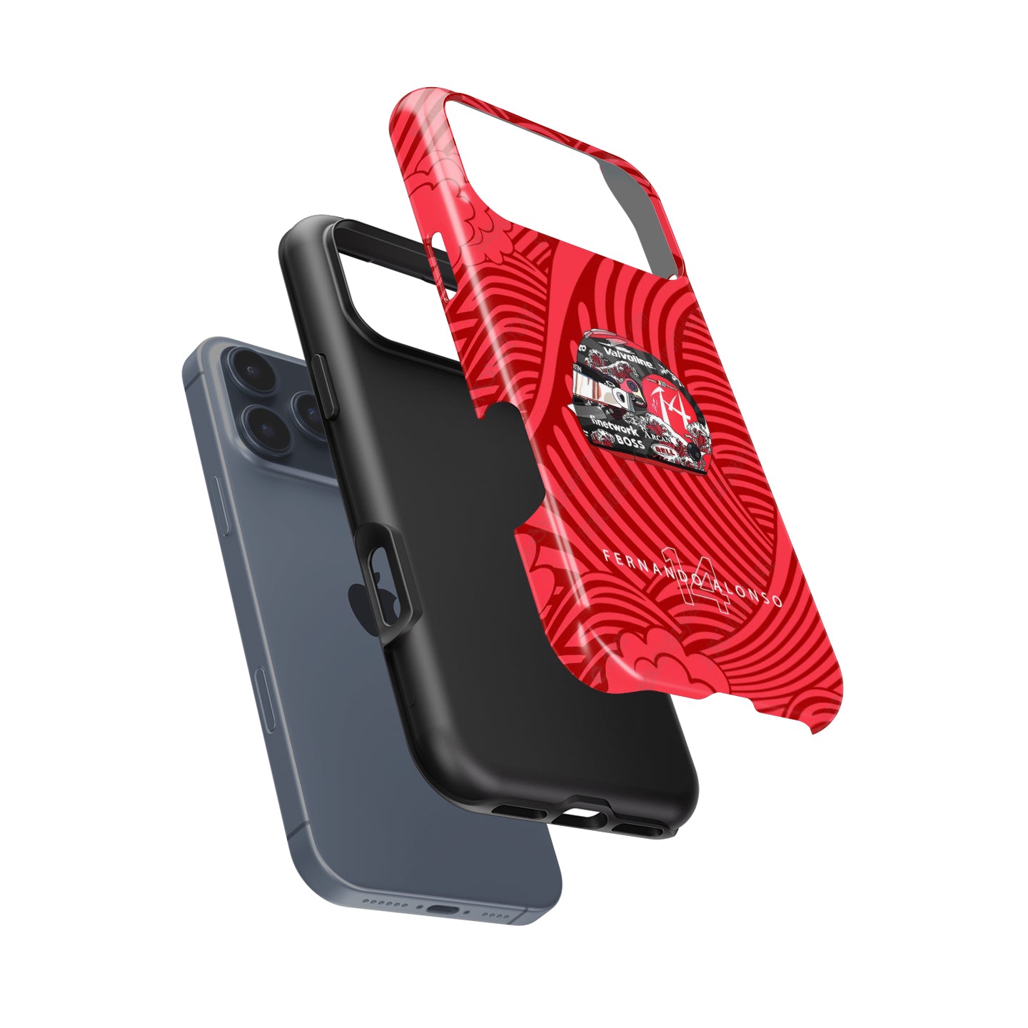 Fernando Alonso 2024 Japanese Grand Prix Helmet iPhone Case – F1 Fan Gift | DIZZY CASE