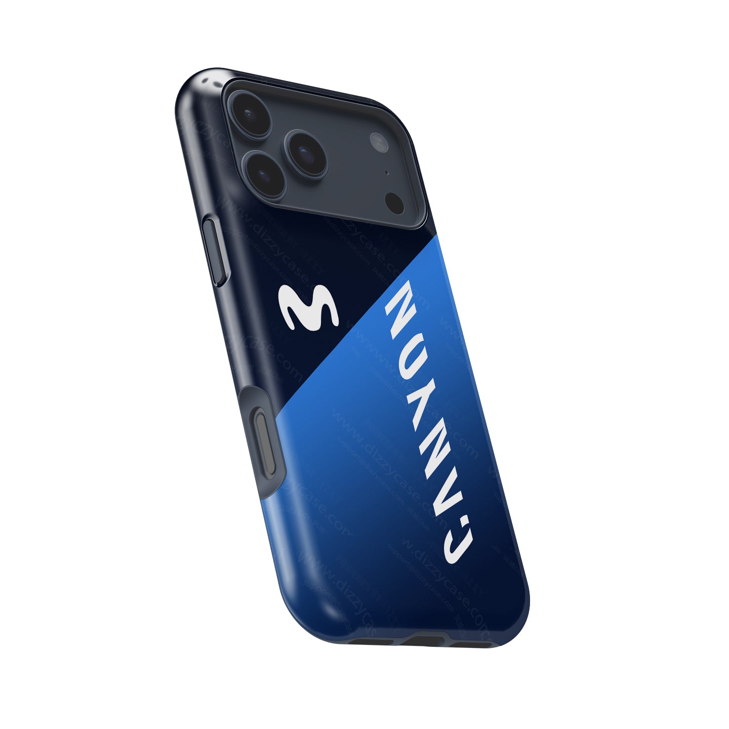 Movistar Team 2024 Canyon Road Bike Livery Phone Case by DIZZY | DIZZY CASE