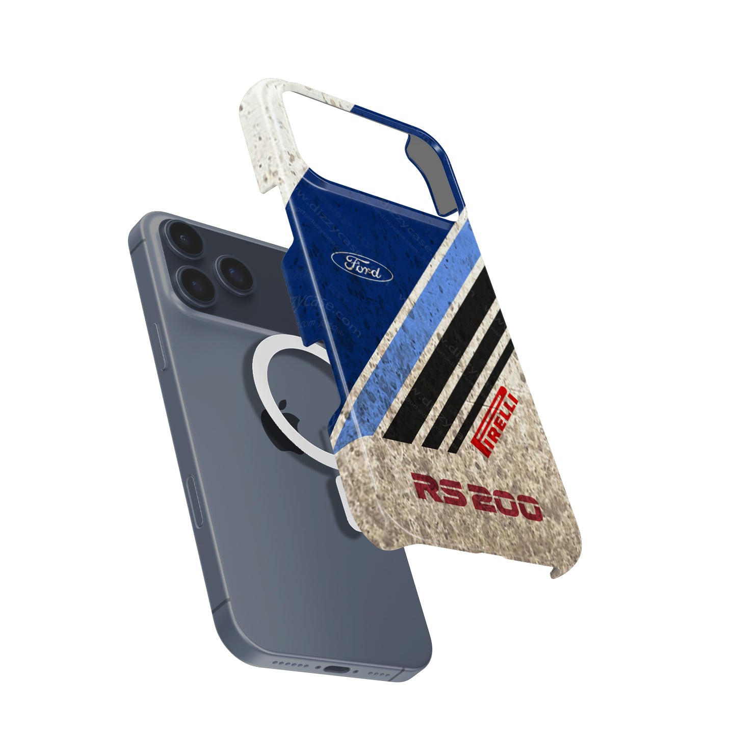 Ford RS200 Group B Rally Phone Case – Iconic Mud Livery Protection | DIZZY CASE