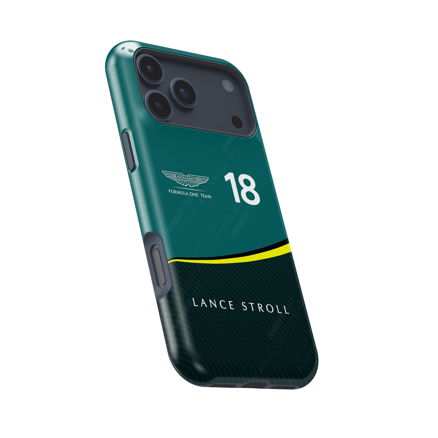 Show Your Support for Lance Stroll with Aston Martin F1 Livery Phone Case | DIZZY CASE