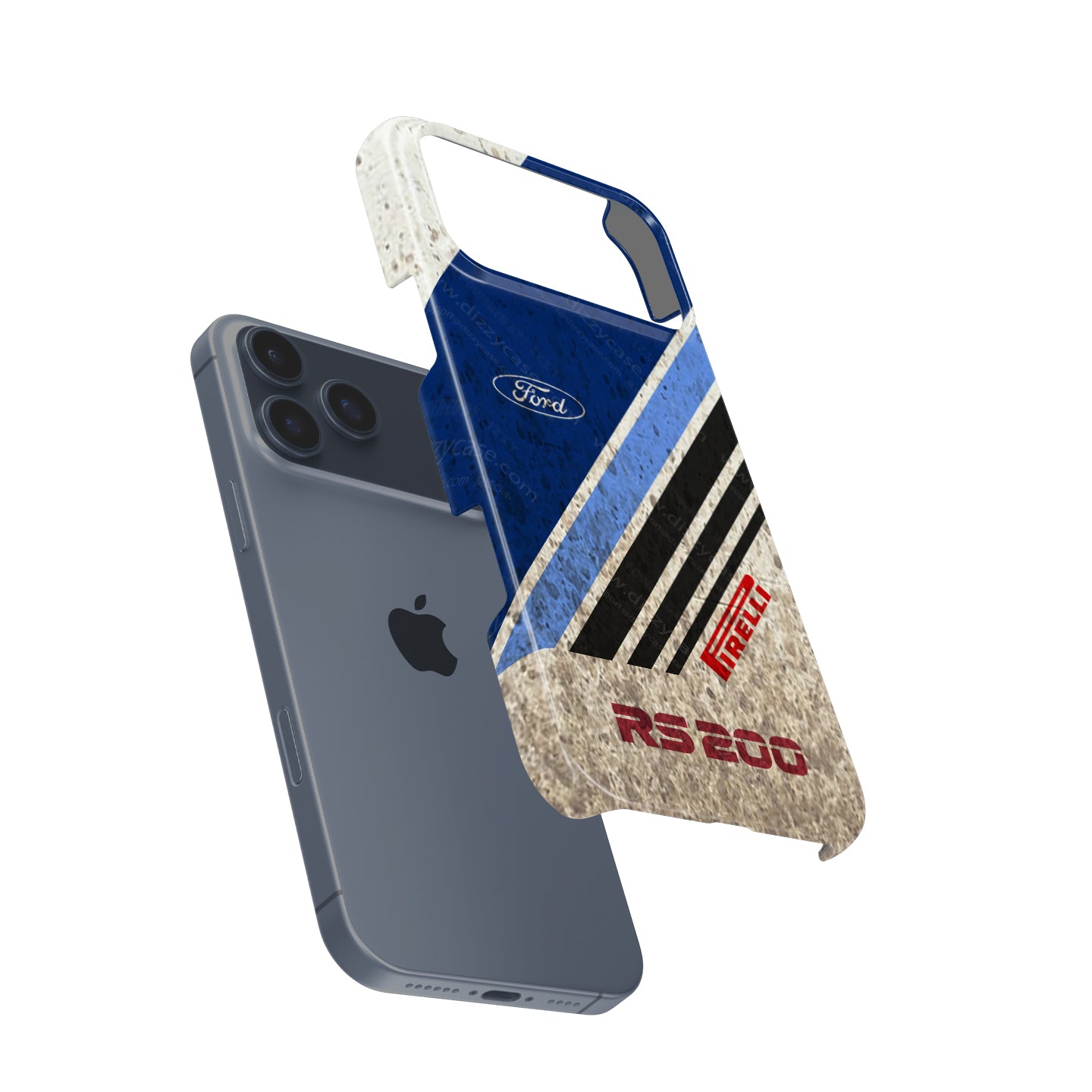 Ford RS200 Group B Rally Phone Case – Iconic Mud Livery Protection | DIZZY CASE