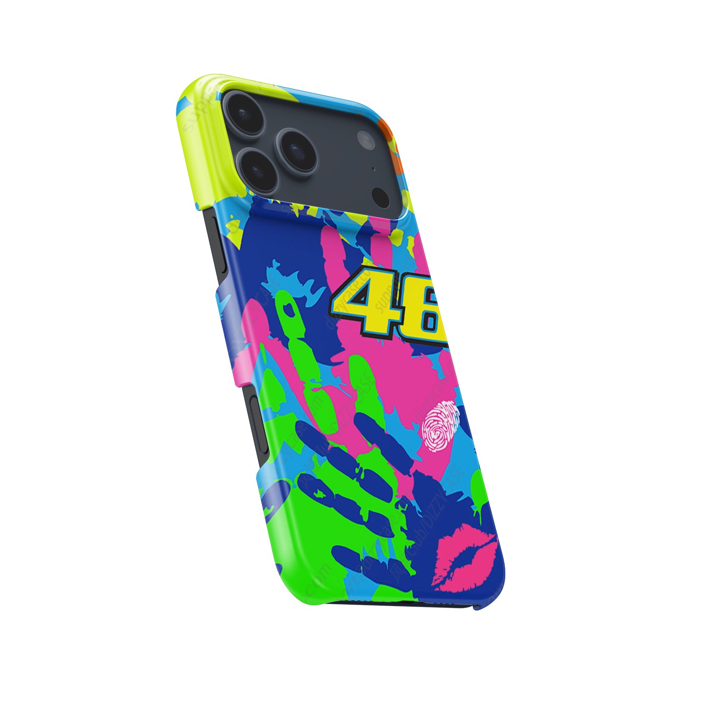 Valentino Rossi’s Misano Special Helmet Livery 2014 Phone Case – Apple Models | DIZZY CASE