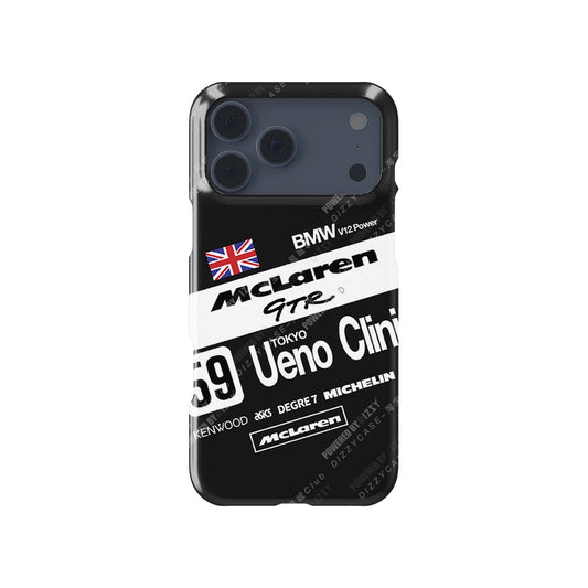 McLaren F1 GTR 1995 Le Mans Winner Ueno Clinic Livery Phone Case by DIZZY | DIZZY CASE