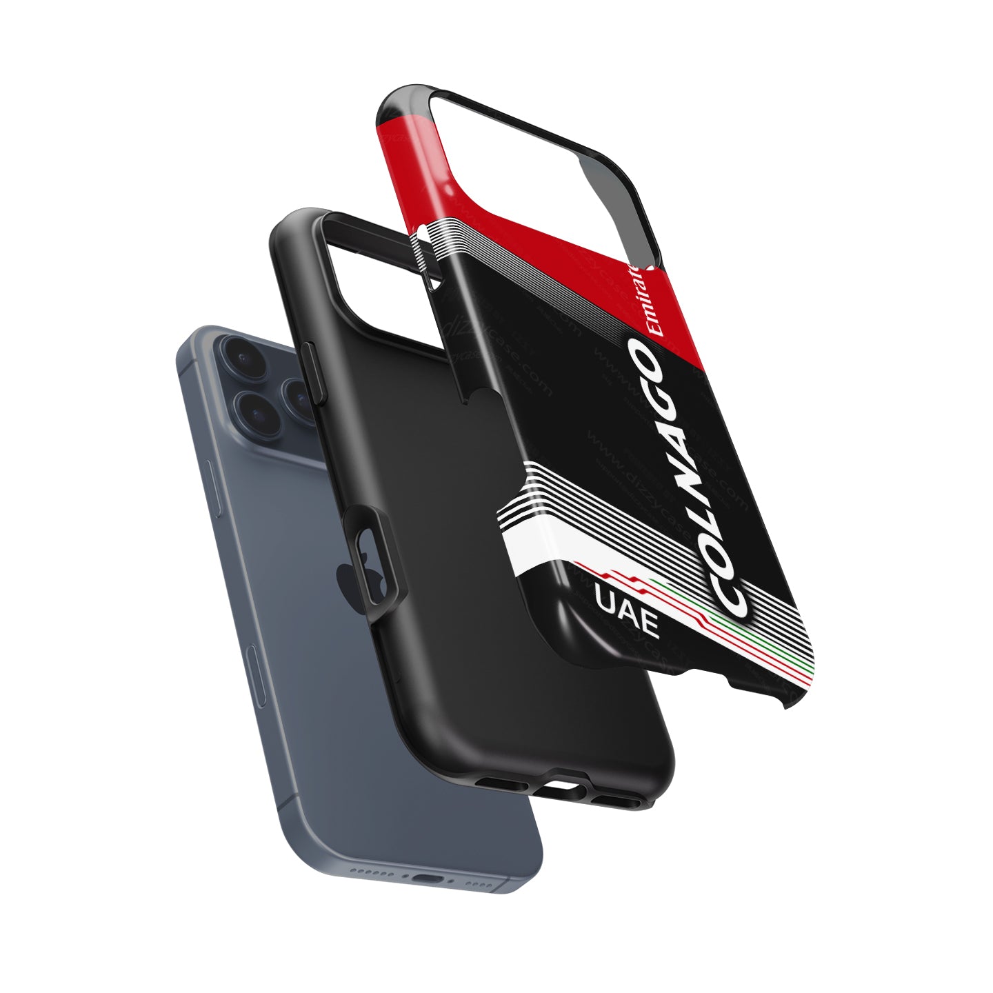 Colnago V4RS Disc Team UAE Emirates 2024 Cycling Livery Phone Case by DIZZY | DIZZY CASE