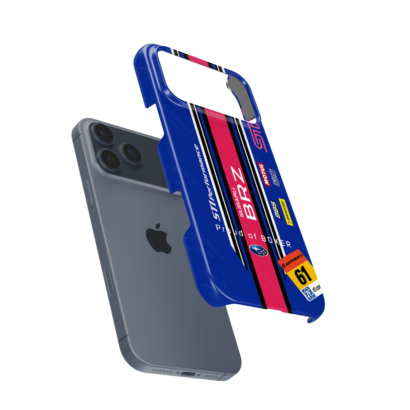 SUPER GT Subaru BRZ GT300 Livery Phone Case: Bold Racing Style & Protection