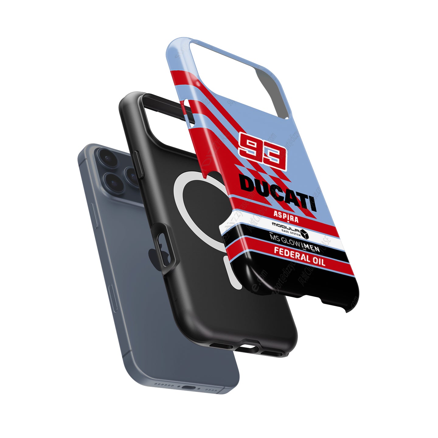 Marc Marquez #93 Gresini Racing Livery Phone Case by DIZZY | DIZZY CASE
