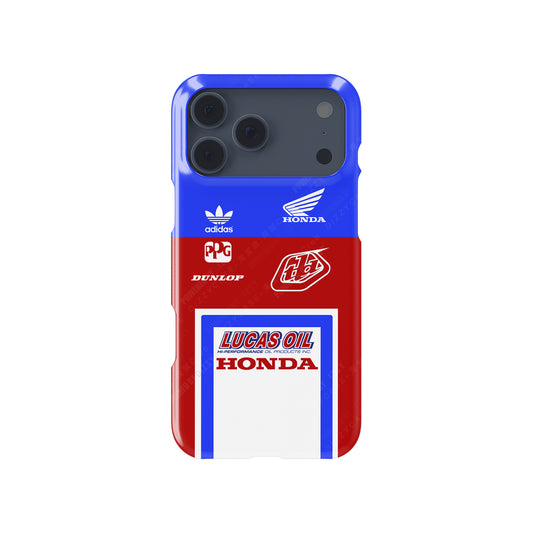 Team Lucas Oil Honda Livery Phone Case – Built for Racing Fans