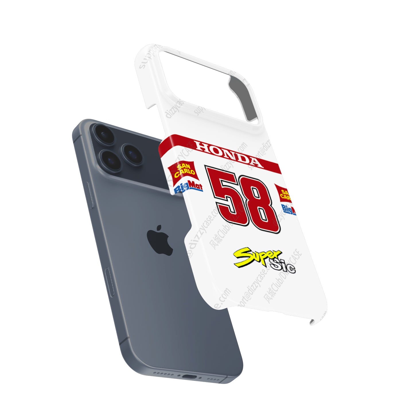Marco Simoncelli HONDA RC212V Livery Phone Case by DIZZY