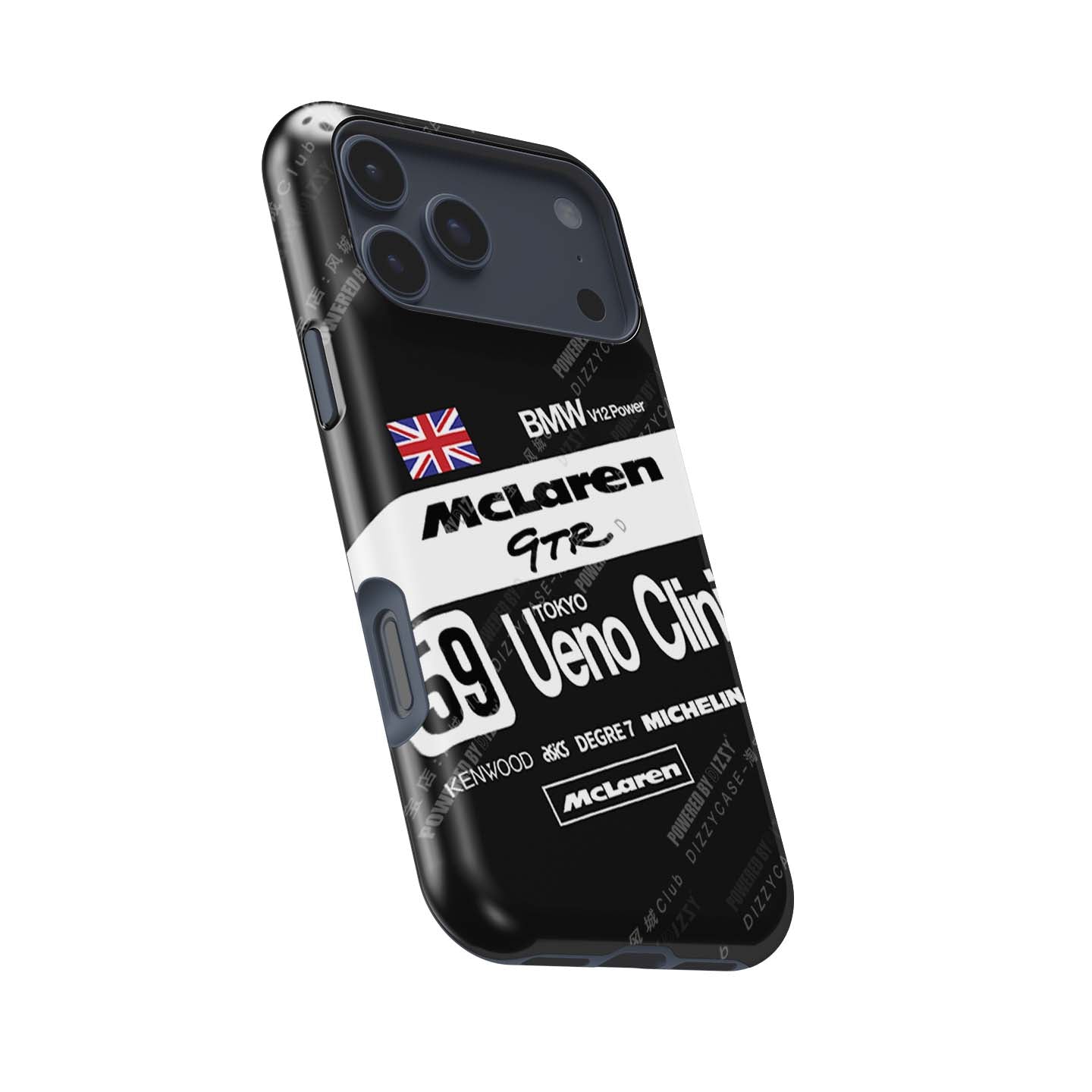 McLaren F1 GTR 1995 Le Mans Winner Ueno Clinic Livery Phone Case by DIZZY | DIZZY CASE