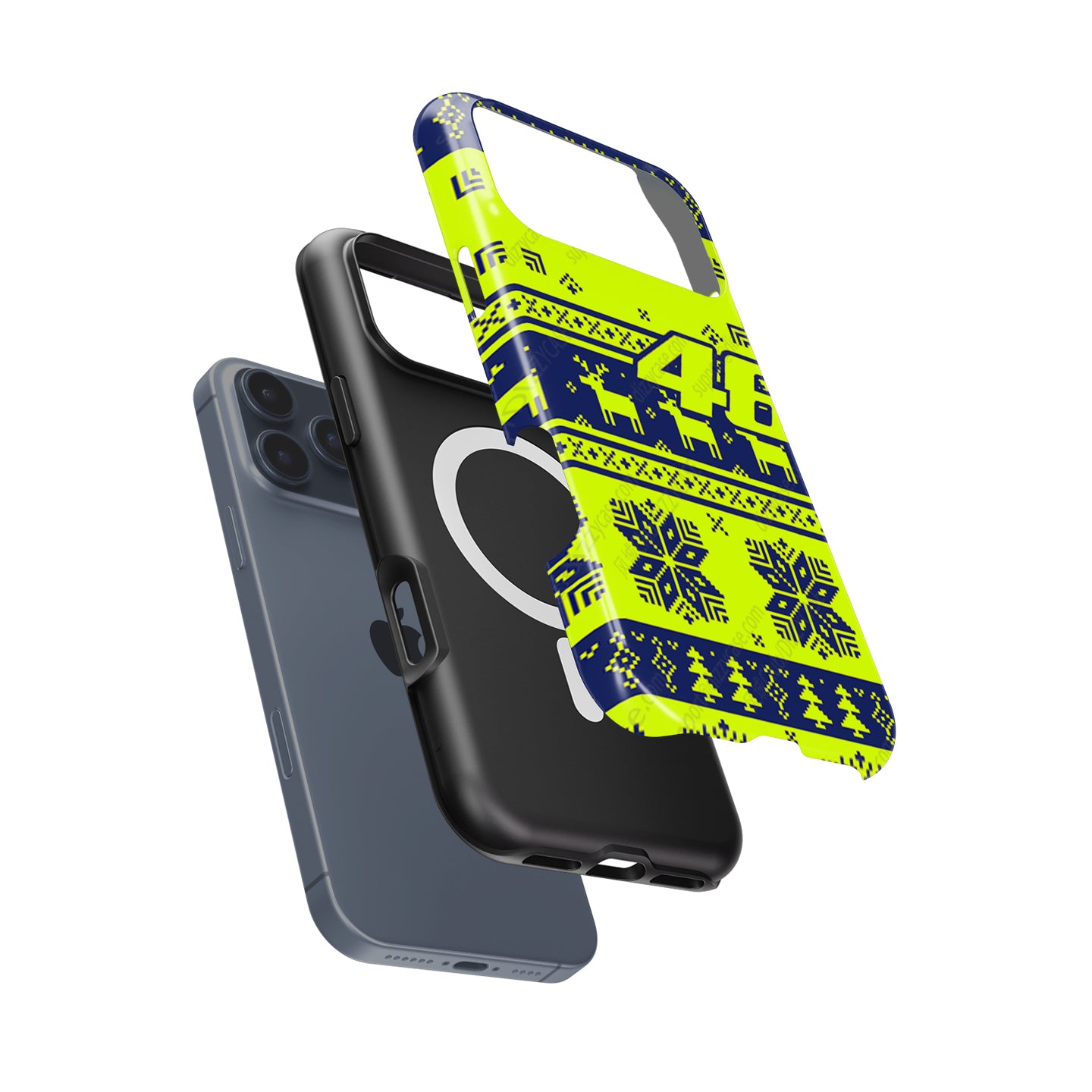 Valentino Rossi Winter Test 2015 "Woolly Hat" Helmet Livery Phone Case – Apple Models | DIZZY CASE