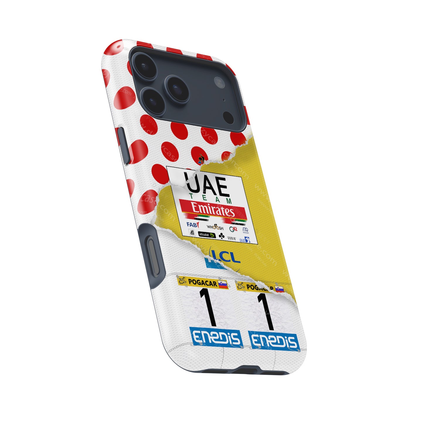 Tadej Pogačar 2021 Tour de France Phone Case: Style & Protection