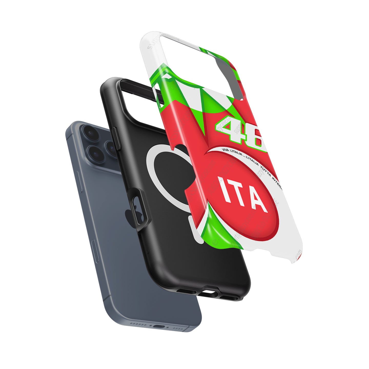Valentino Rossi Mugello 2018 Helmet Livery Phone Case – Apple | DIZZY CASE