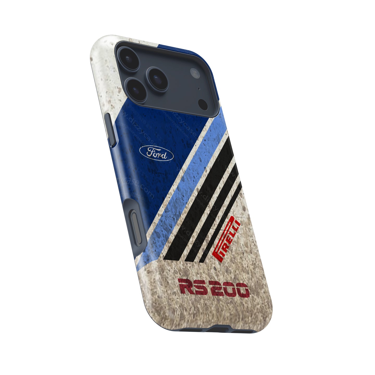 Ford RS200 Group B Rally Phone Case – Iconic Mud Livery Protection | DIZZY CASE