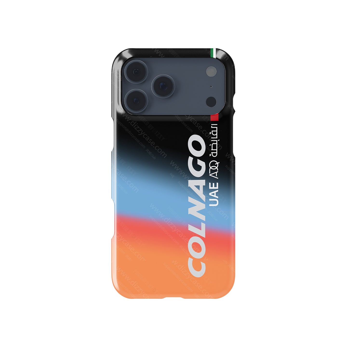 Colnago V4RS Disc UAE TEAM EMIRATES ADQ Livery Matte Phone Case by DIZZY