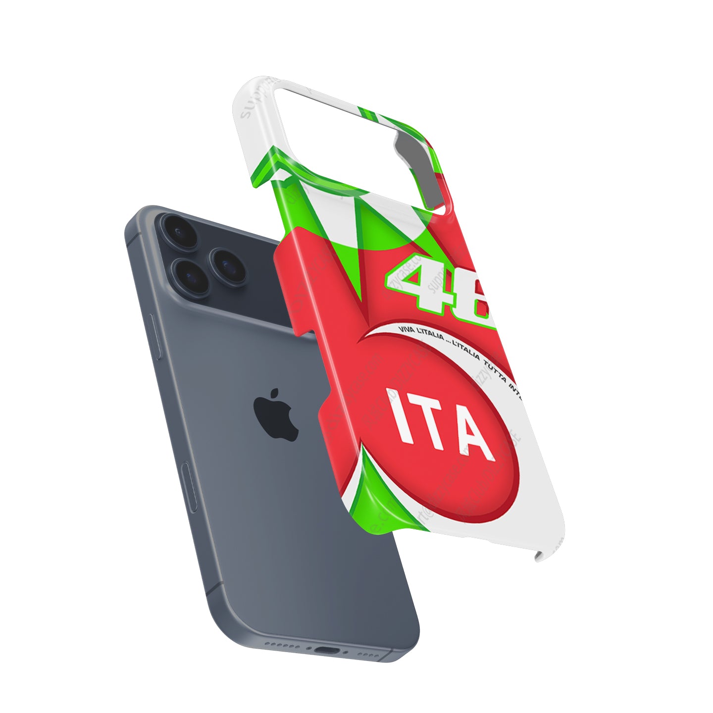 Valentino Rossi Mugello 2018 Helmet Livery Phone Case – Apple | DIZZY CASE