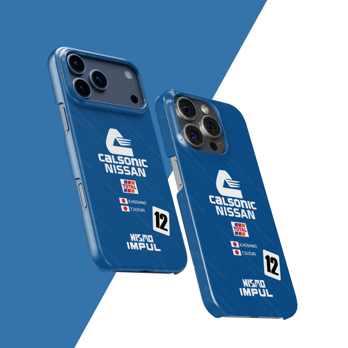 Iconic NISSAN GT-R CALSONIC IMPUL '08 Livery Phone Case