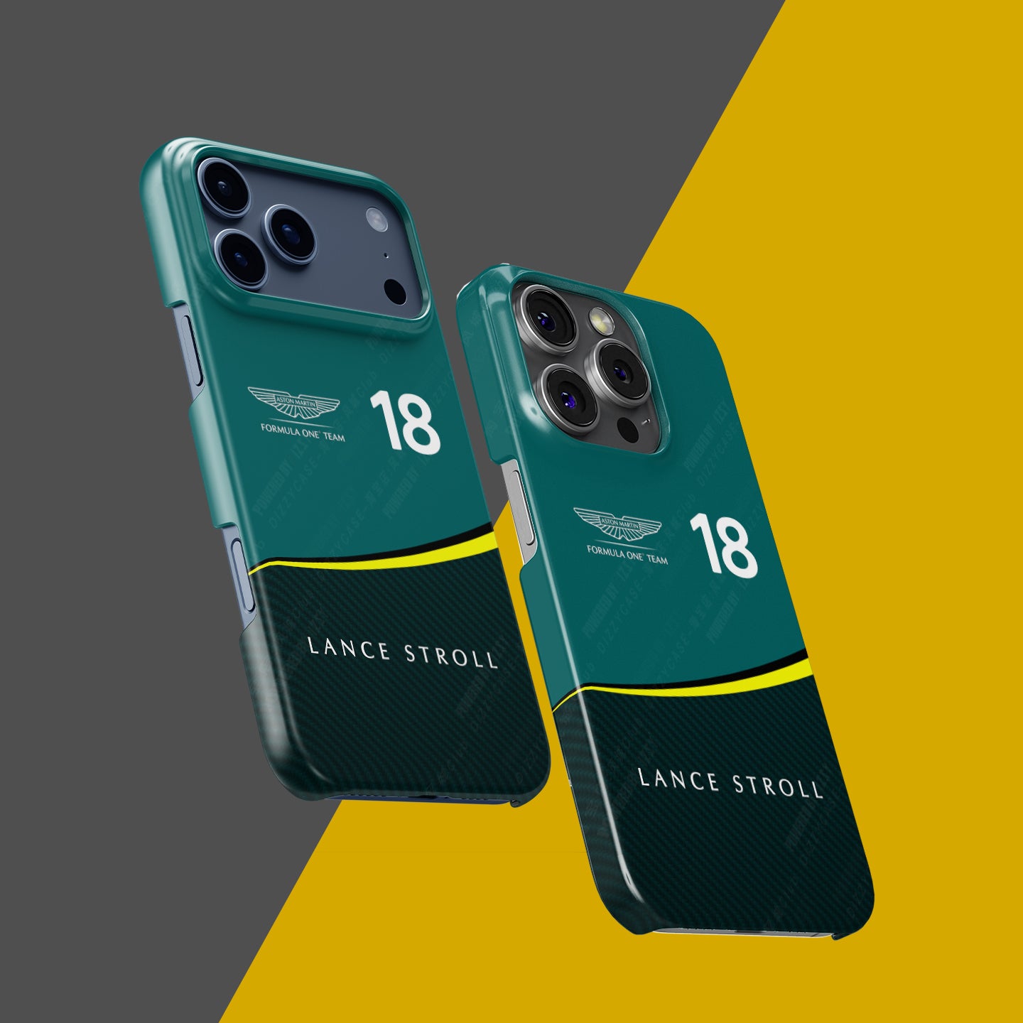 Show Your Support for Lance Stroll with Aston Martin F1 Livery Phone Case | DIZZY CASE