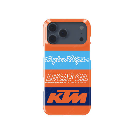 MXGP TLD Lucas Oil KTM Livery Phone Case – Ultimate Racing Style