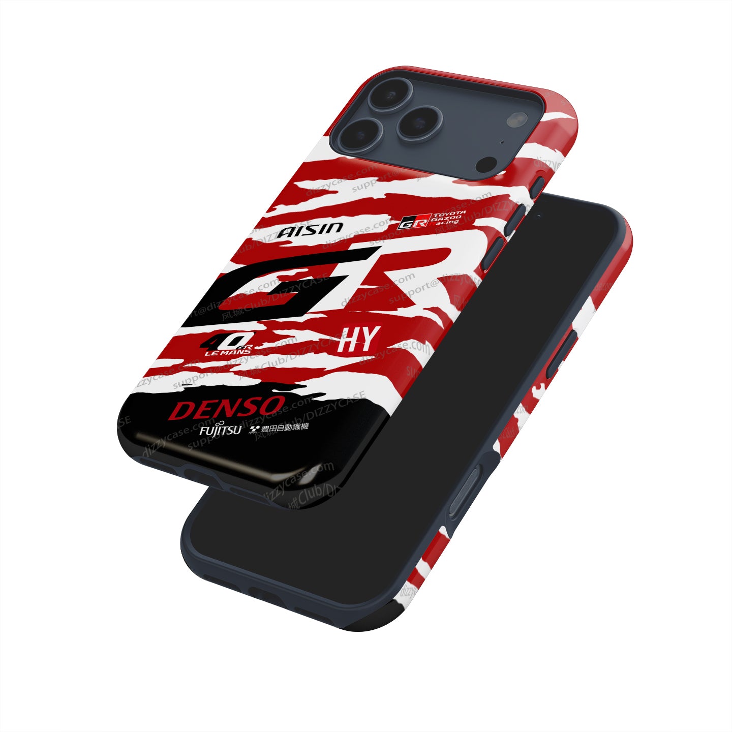 Toyota GR010 HYBRID Le Mans 2025 Phone Case – Clean Edition 40th Anniversary Livery | DIZZY CASE