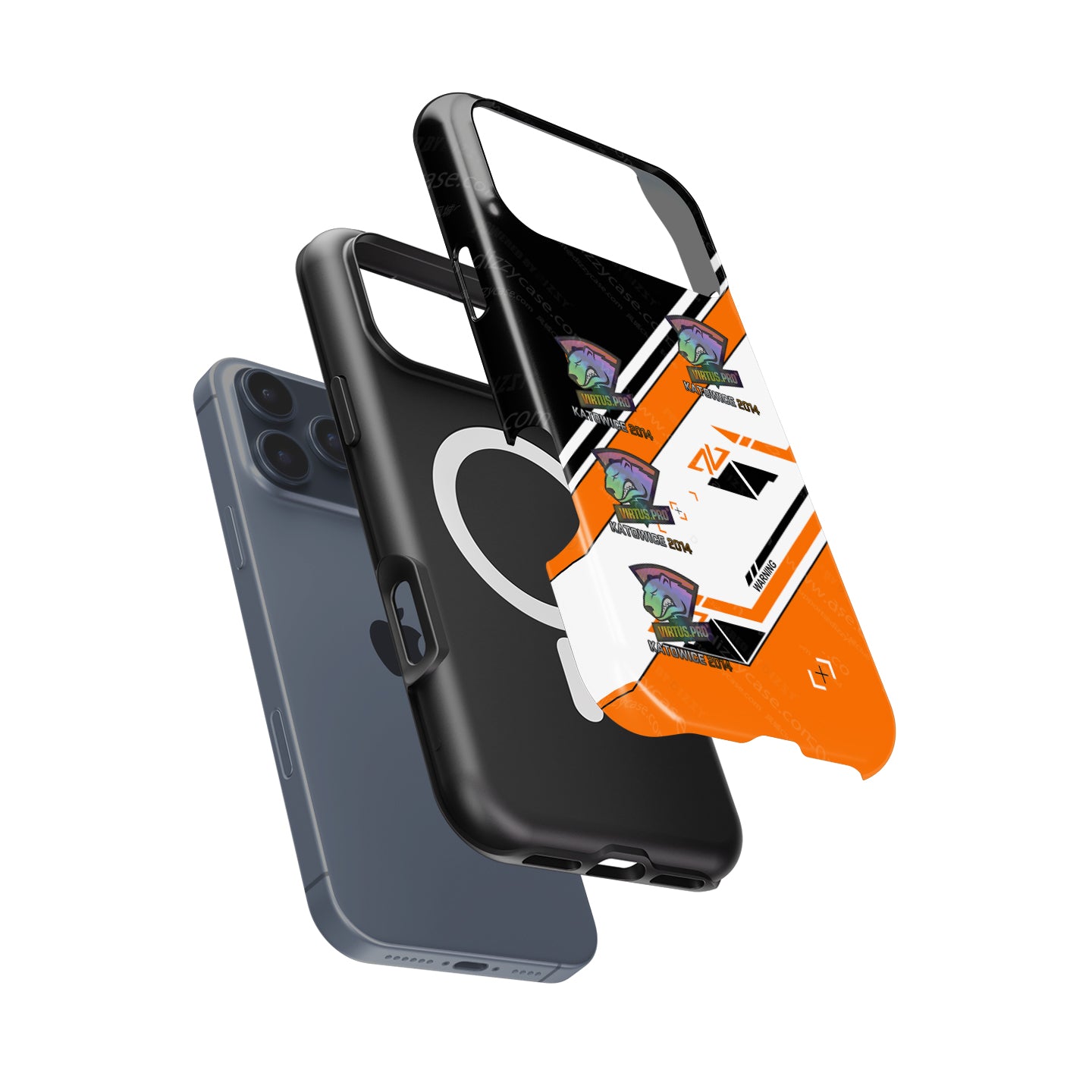 CS / CS2 Phone Case - AK-47 | Asiimov with 4x Virtus.Pro (Holo) Katowice 2014 by DIZZY CASE | DIZZY CASE