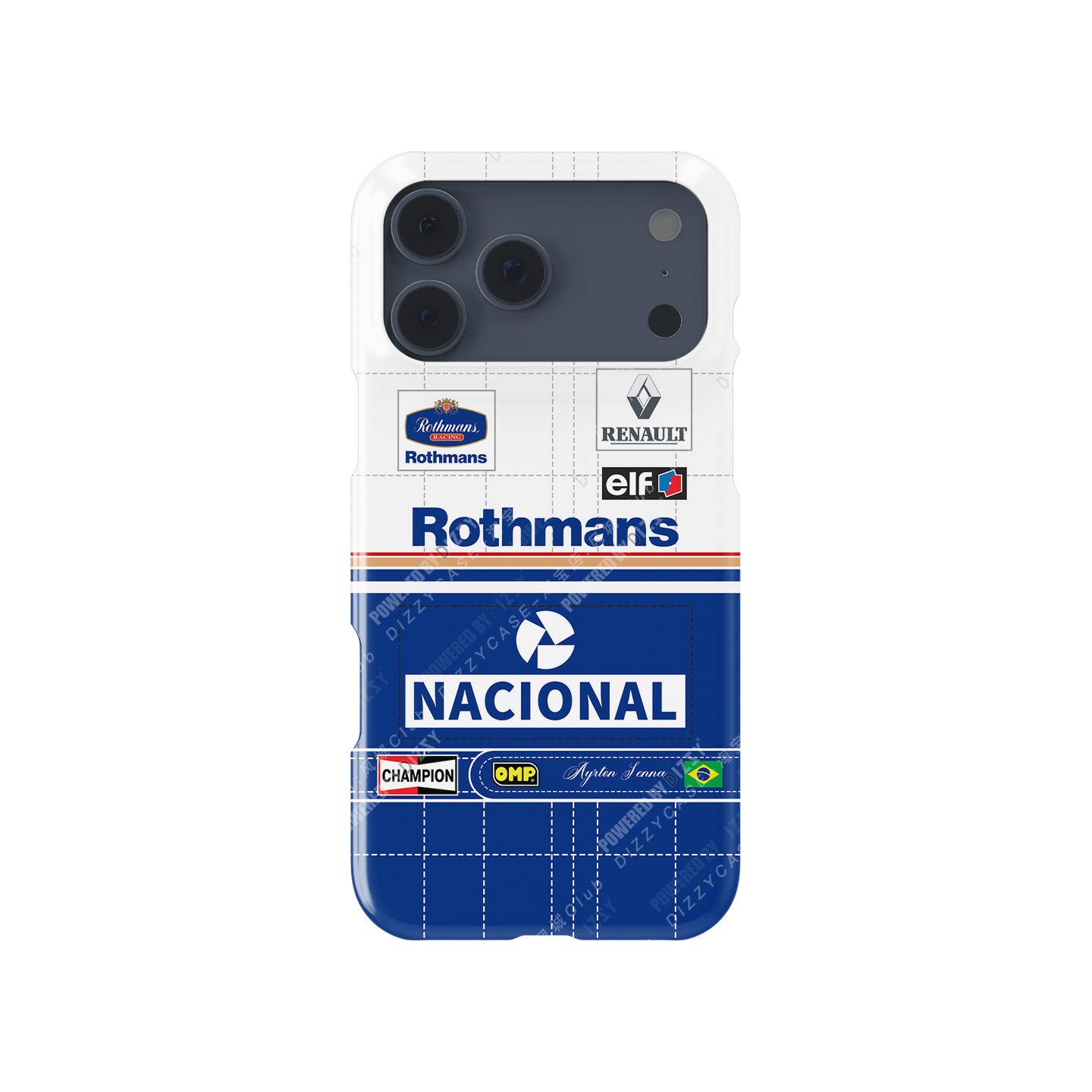 Ayrton Senna 1994 Racing Overall Case – Apple iPhone Models | DIZZY CASE