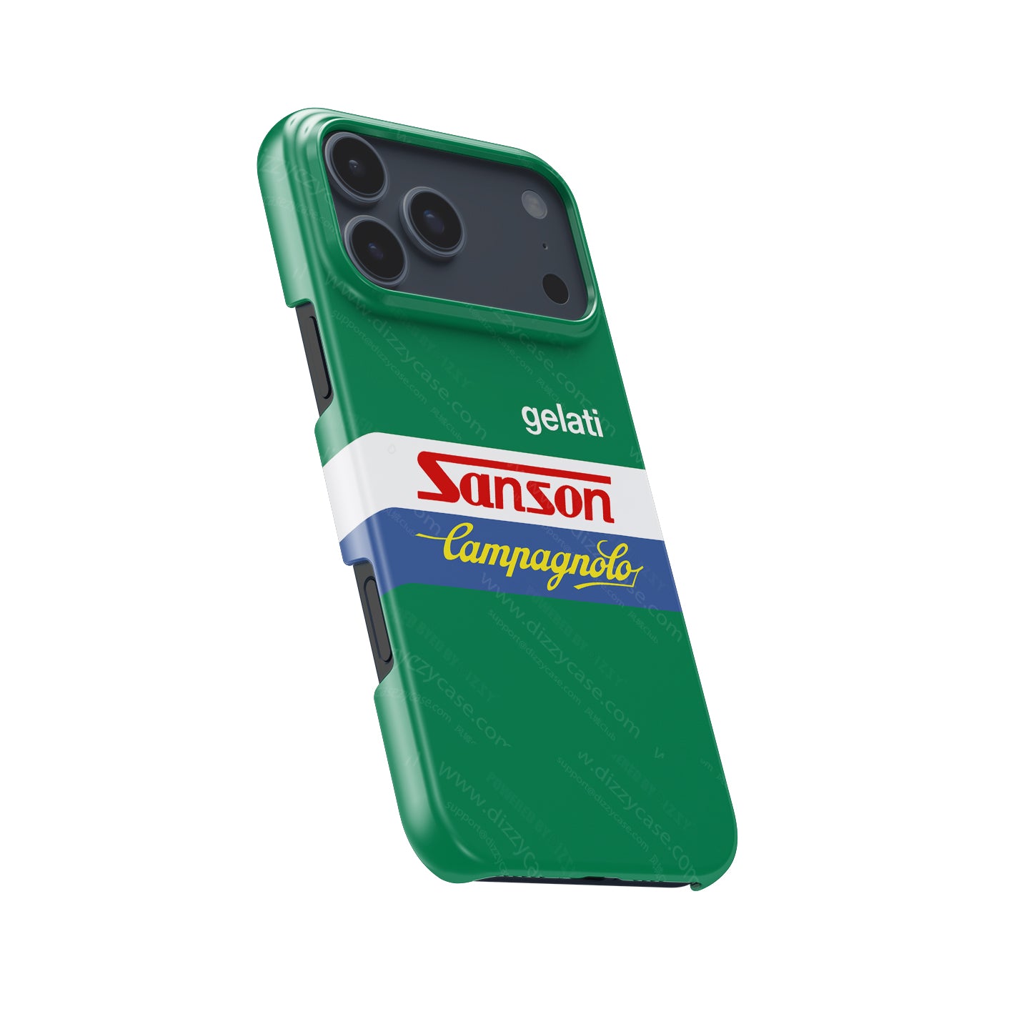 Embrace Classic Cycling Style with Gelati Sanson Campagnolo Phone Case