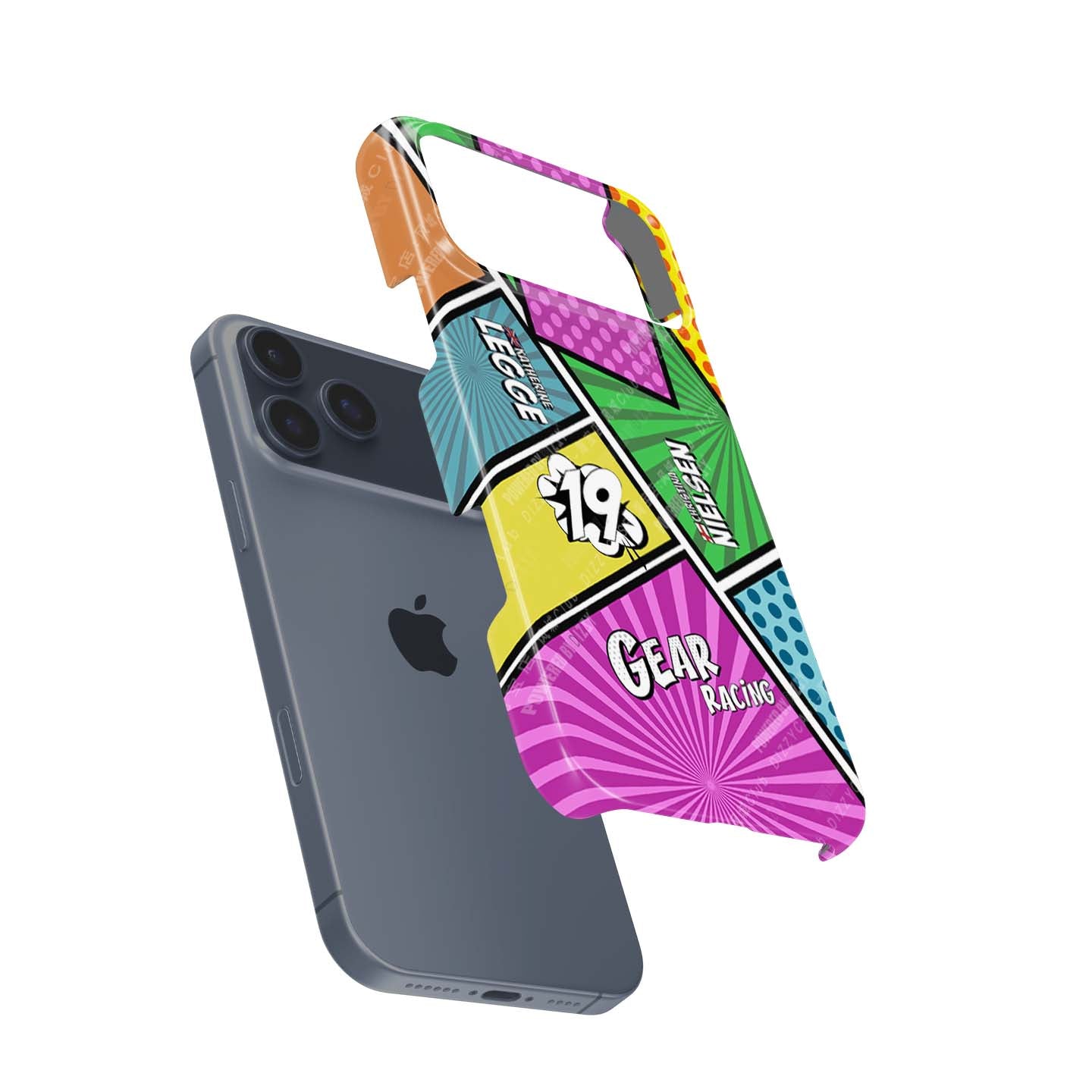 GEAR Racing Lamborghini Huracan iPhone Case – Pop Art Livery for Apple | DIZZY CASE