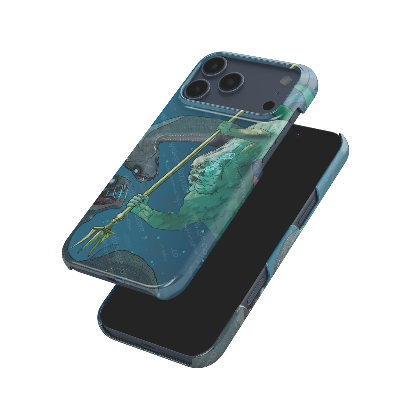 CSGO / CS2 - M4A4 | Poseidon Skin Phone Case - Apple Models