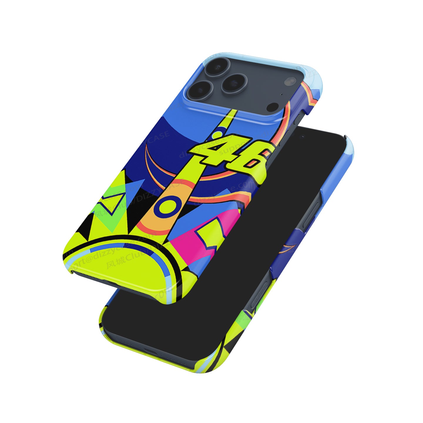 Valentino Rossi Sun And Moon 2016 Helmet Livery Phone Case - Apple Models | DIZZY CASE