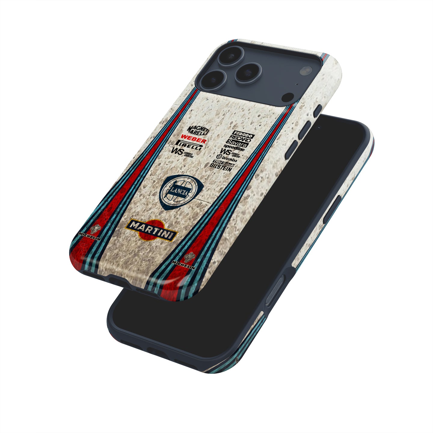 Lancia Delta HF Integrale Martini Livery Phone Case – Rally-Inspired Protection