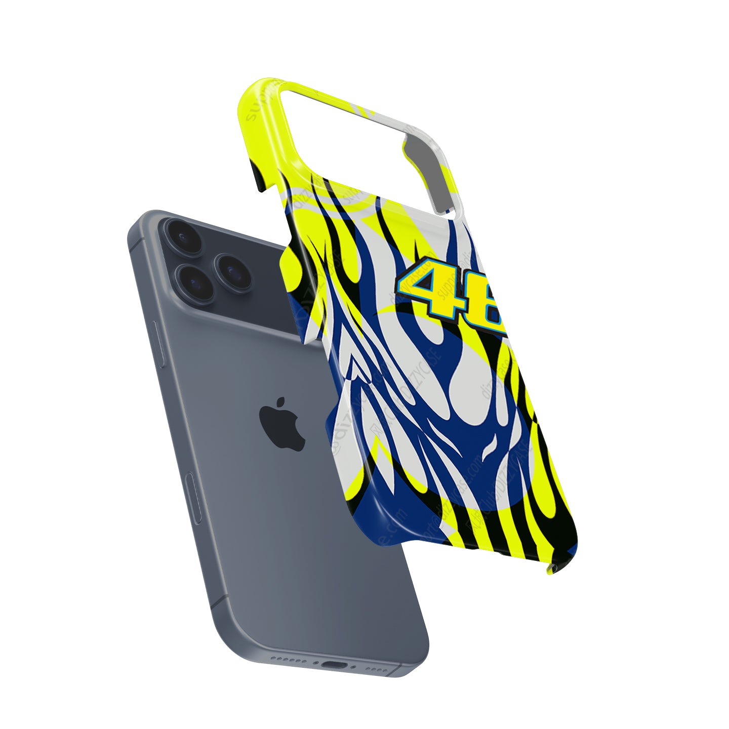Valentino Rossi Pista GP RR Soleluna 2023 Helmet Livery Phone Case – Apple Models | DIZZY CASE