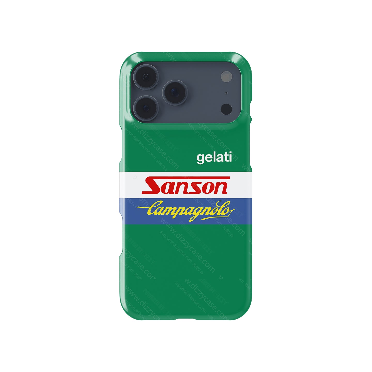 Embrace Classic Cycling Style with Gelati Sanson Campagnolo Phone Case