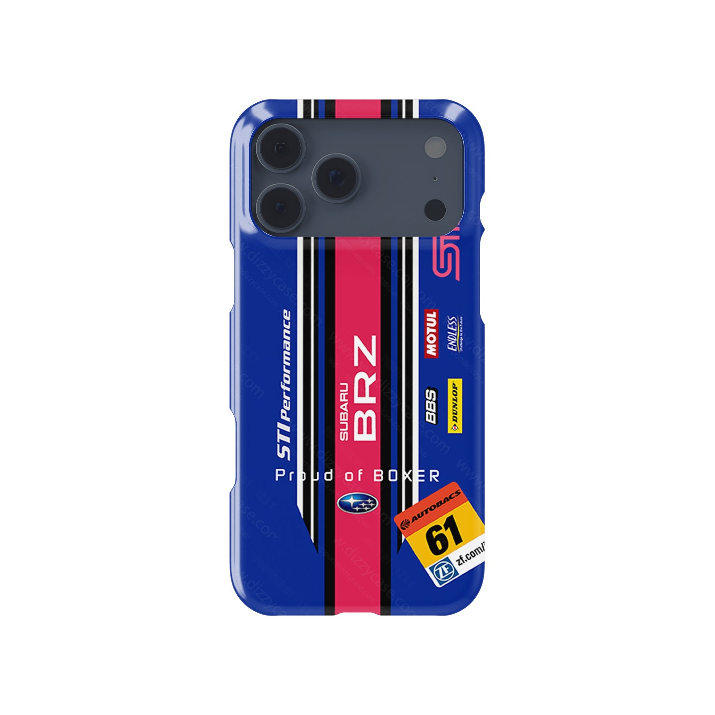 SUPER GT Subaru BRZ GT300 Livery Phone Case: Bold Racing Style & Protection