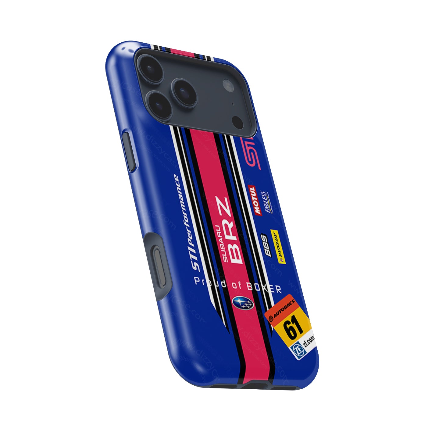 SUPER GT Subaru BRZ GT300 Livery Phone Case: Bold Racing Style & Protection