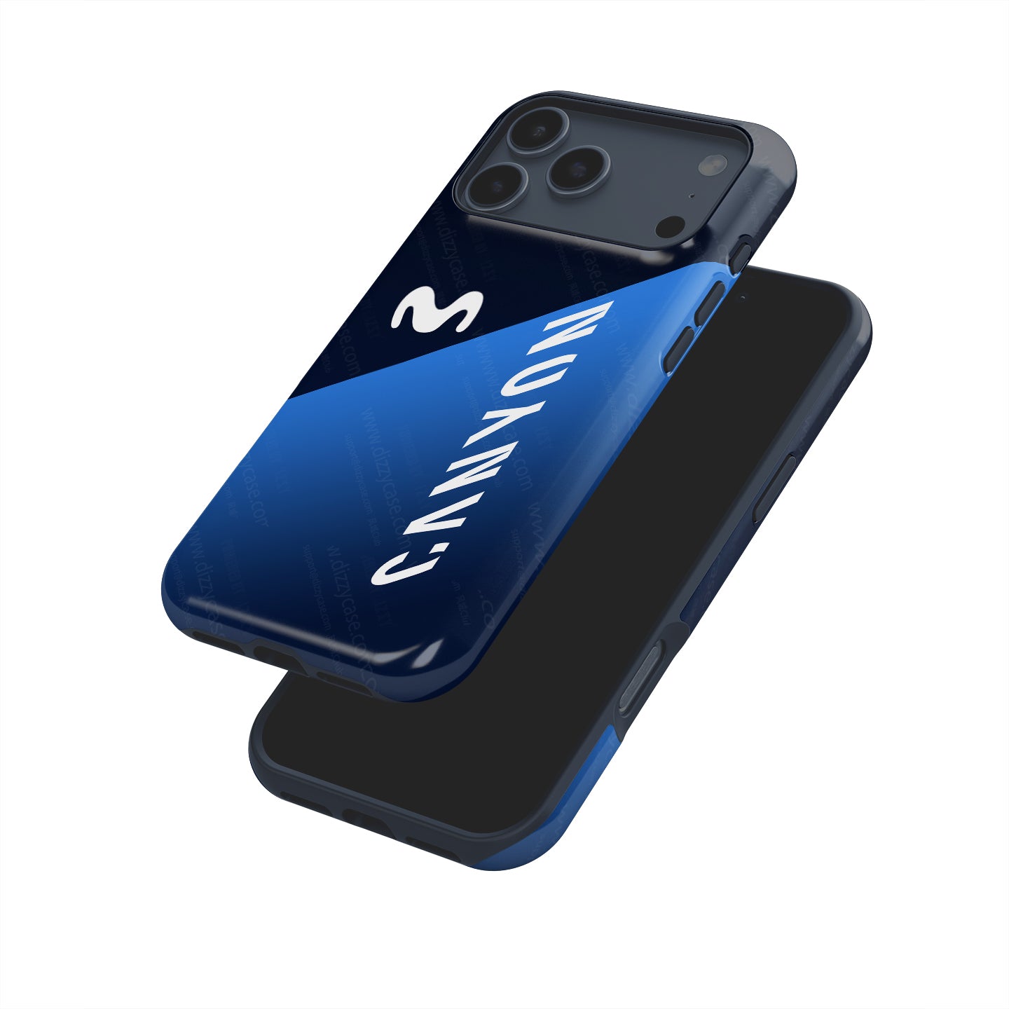 Movistar Team 2024 Canyon Road Bike Livery Phone Case by DIZZY | DIZZY CASE