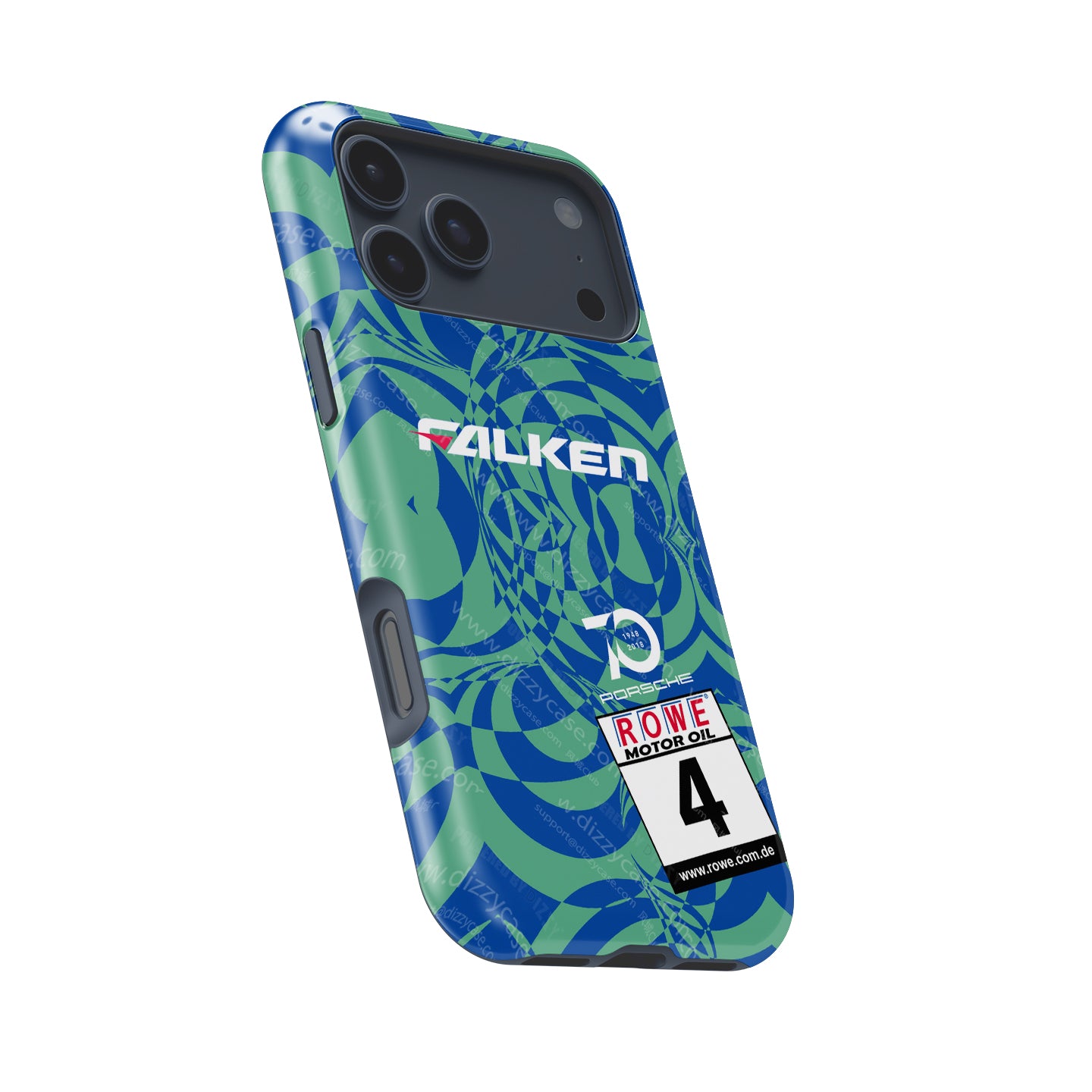 Falken Motorsports Porsche 911 GT3 R Livery Phone Case: Race-Ready Style | DIZZY CASE