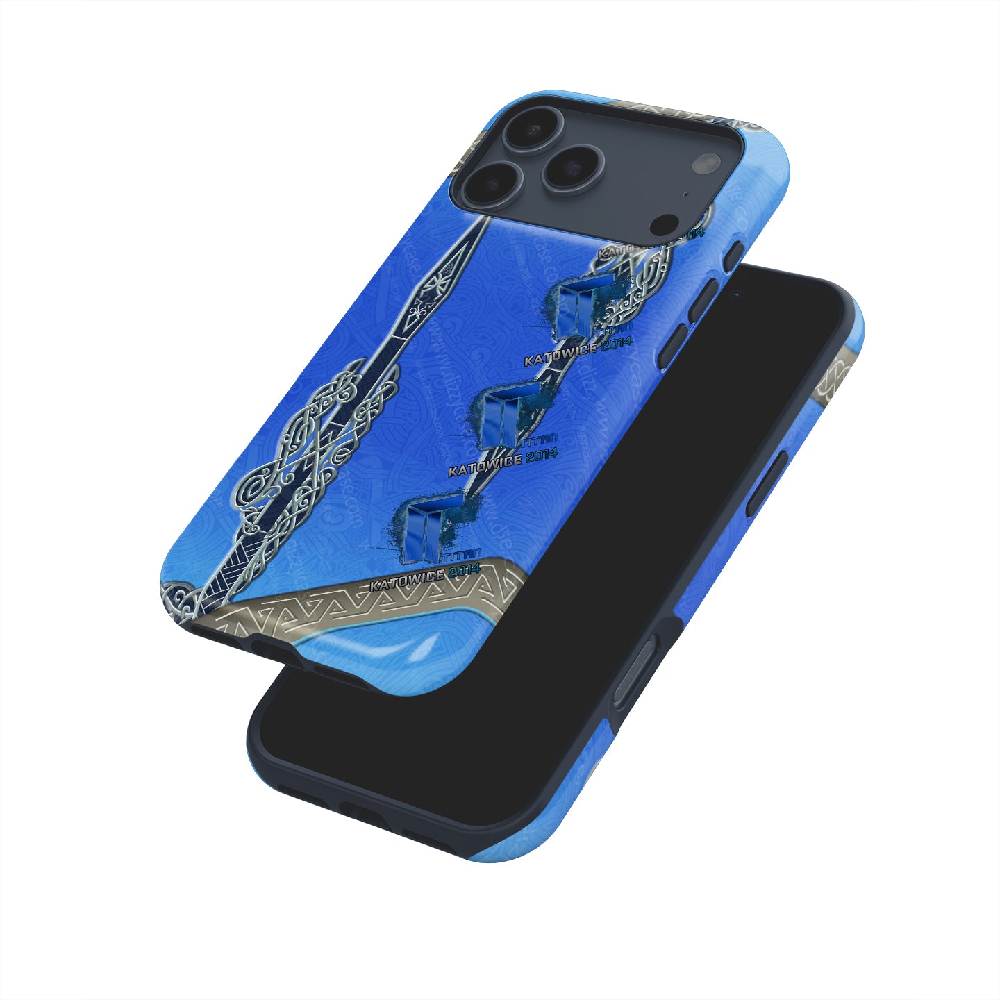 AWP Gungnir | Titan Holo Katowice 2014 Stickers - Apple iPhone Case