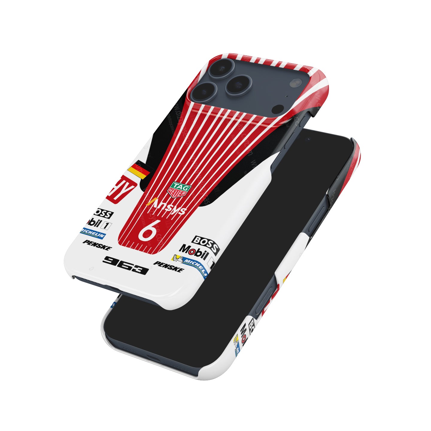 Porsche 963 LMDh No.6 Livery Phone Case: Bold Design, Ultimate Protection | DIZZY CASE