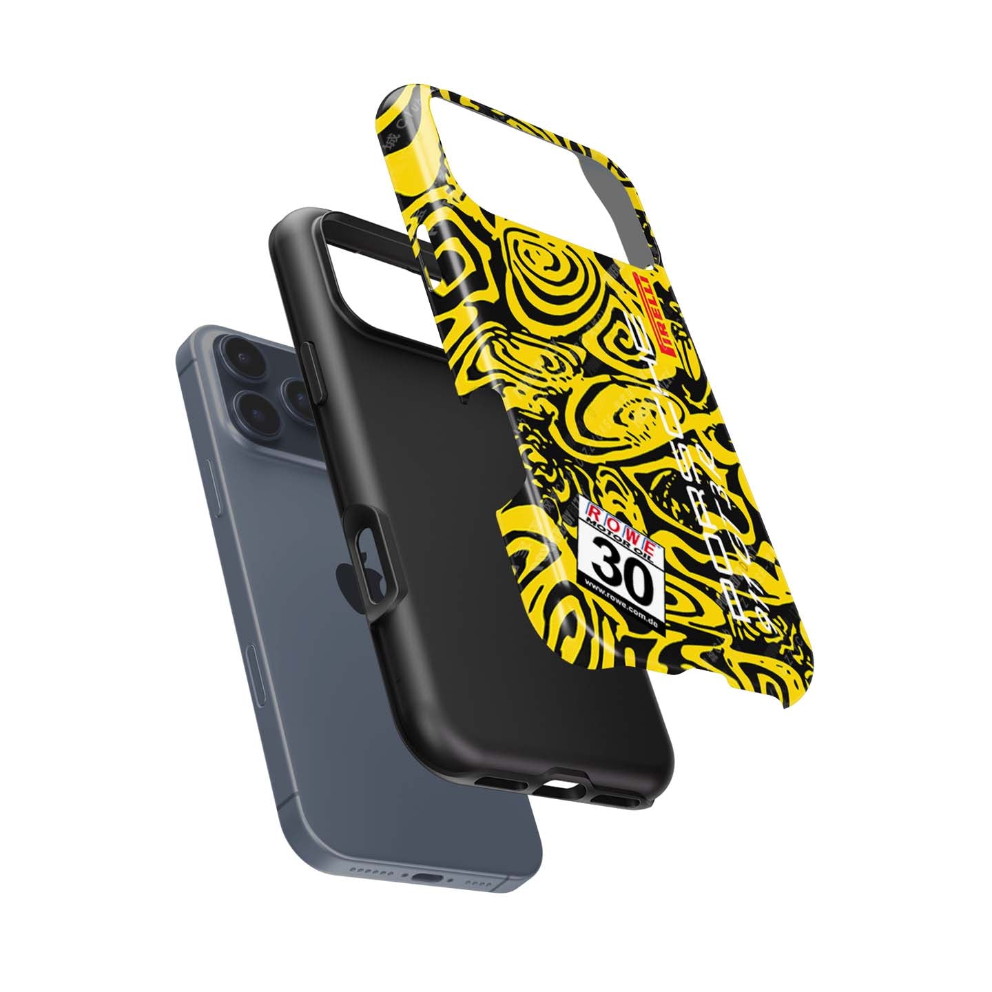 Dinamic Motorsport Porsche 911 GT3R Phone Case: Bold Camouflage Design | DIZZY CASE