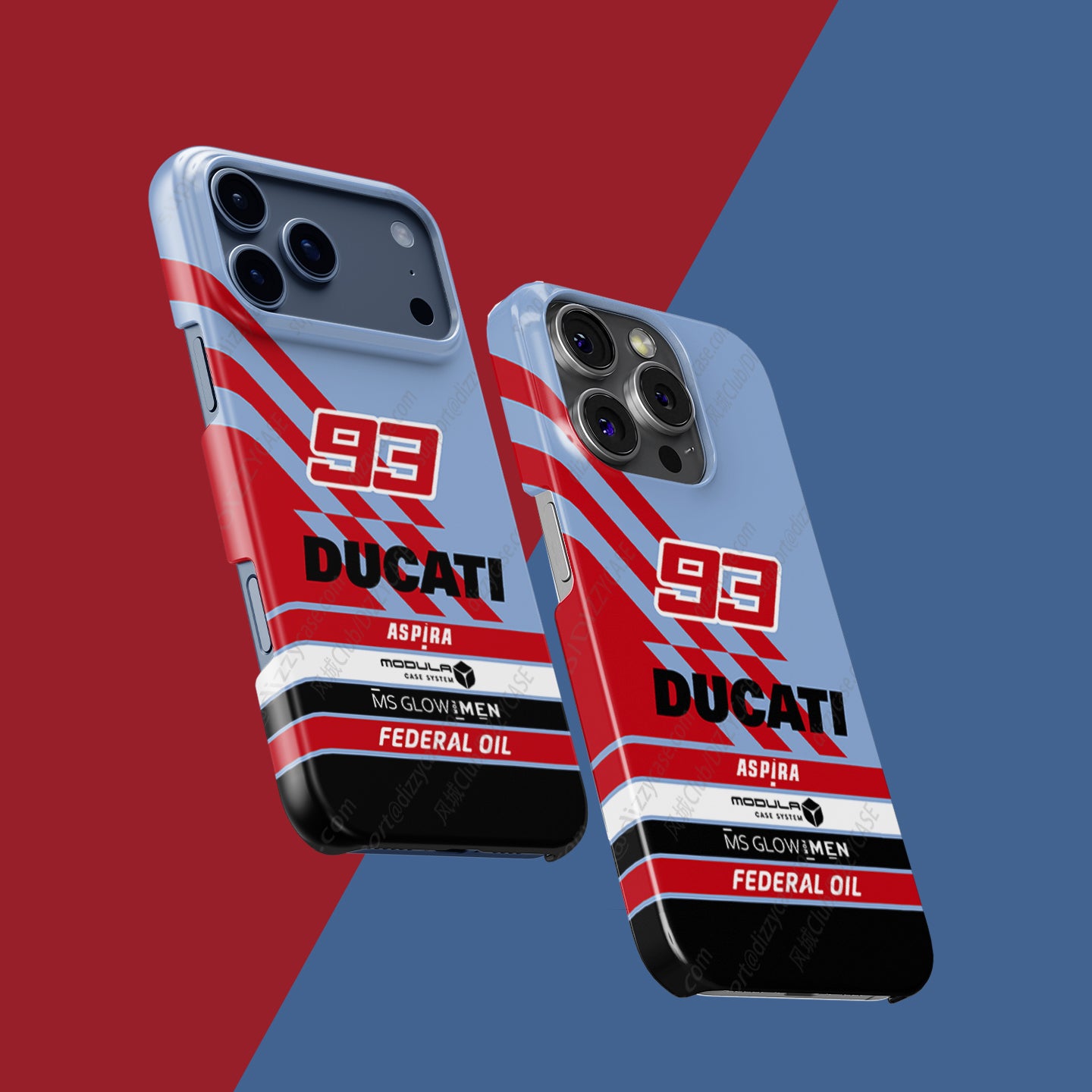 Marc Marquez #93 Gresini Racing Livery Phone Case by DIZZY | DIZZY CASE