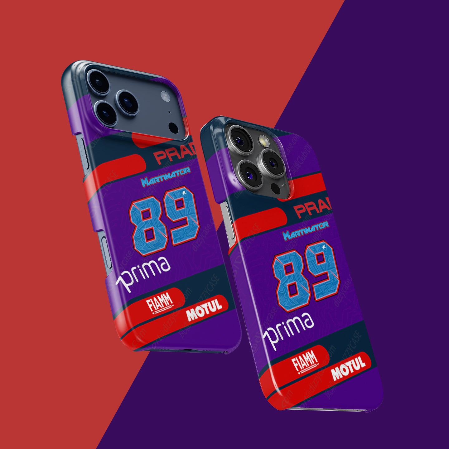 Ducati MotoGP 2024 Jorge Martin 89 Livery Phone Case by DIZZY