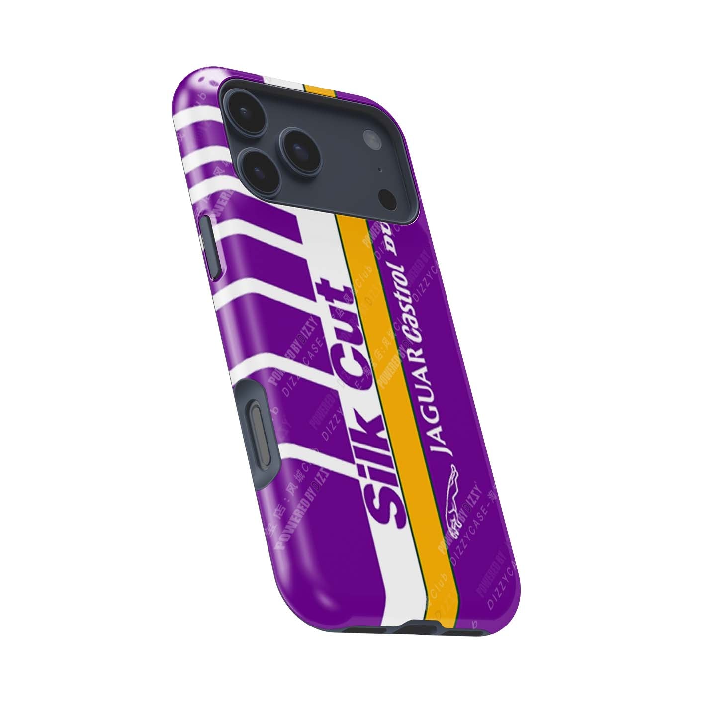 Jaguar XJR9-LM Silk Cut Livery Phone Case: Racing Style & Protection | DIZZY CASE