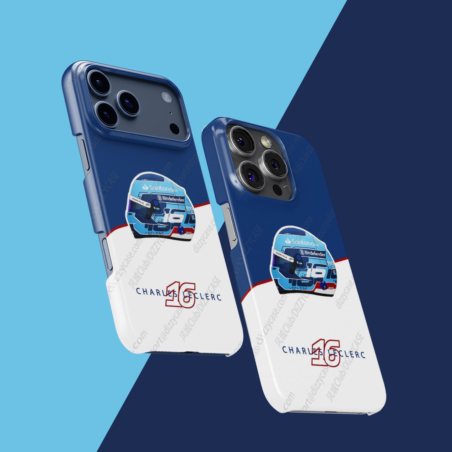 Charles Leclerc Miami Grand Prix 2024 Helmet iPhone Case | DIZZY CASE