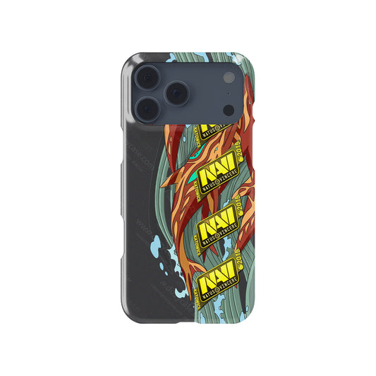 CS / CS2 Phone Case - AK-47 | Aquamarine Revenge with 4x Natus Vincere Katowice 2015 Stickers by DIZZY CASE