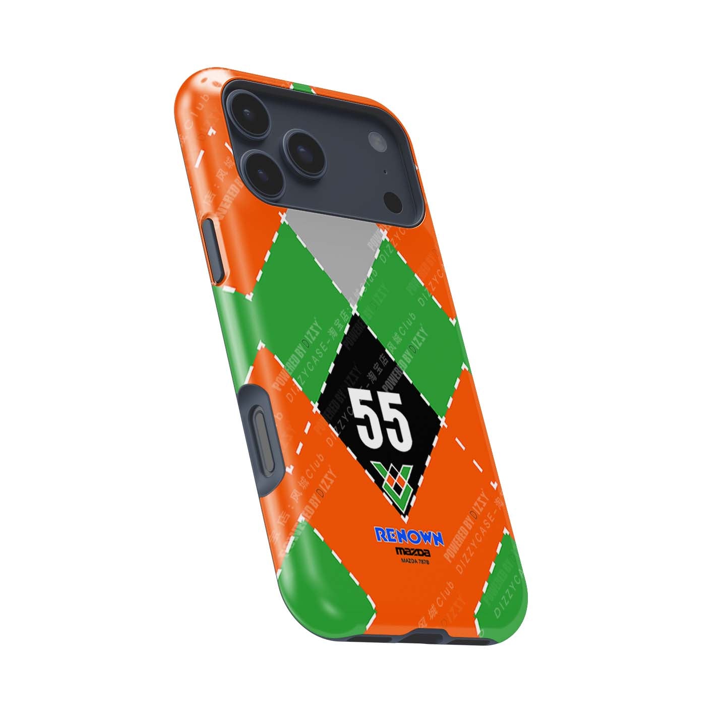 まさまさ　kondo Racing スマホケース Mazda 787B 1991 Le Mans Livery Phone Case | MagSafe-Ready – DIZZY CASE