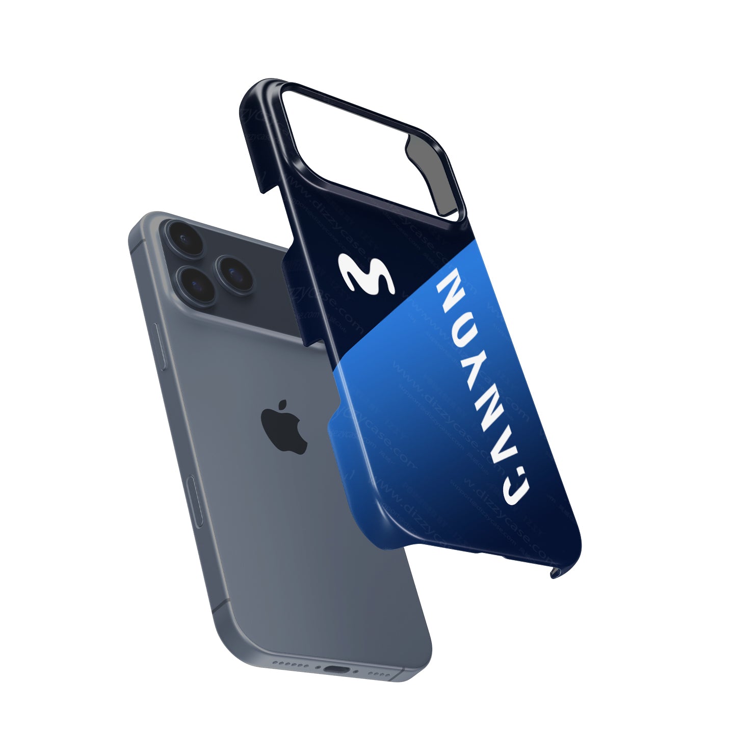 Movistar Team 2024 Canyon Road Bike Livery Phone Case by DIZZY | DIZZY CASE
