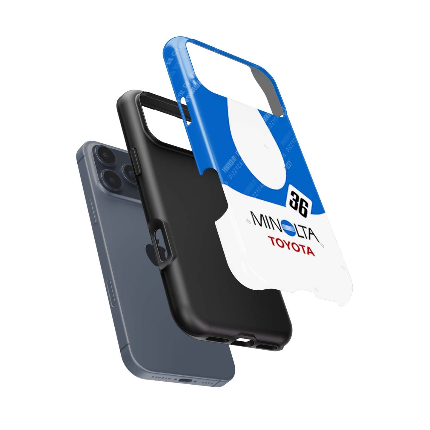 1988 MINOLTA Toyota 88C-V Livery Phone Case: Iconic Motorsport Design